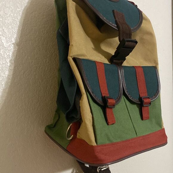 Unissx Water Repellent Multi Color Backpack 11” x 14” x 6” approximately main image 5